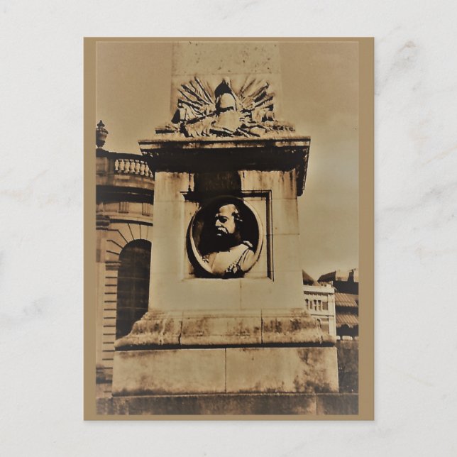 Cartão Postal Cartão-postal Burnaby Obelisk (Frente)