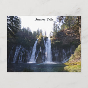 Cartão Postal Cartão-postal Burney Falls