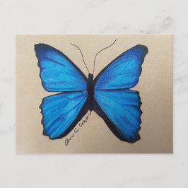 Cartão Postal Cartão-postal Butterfly