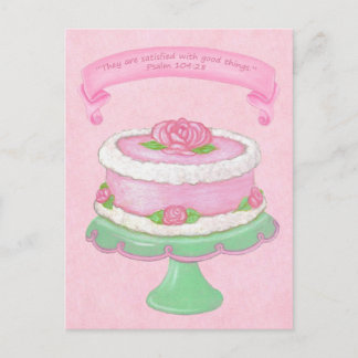 Cartão Postal Cartão-postal Cake Stand ~ Scripting 2