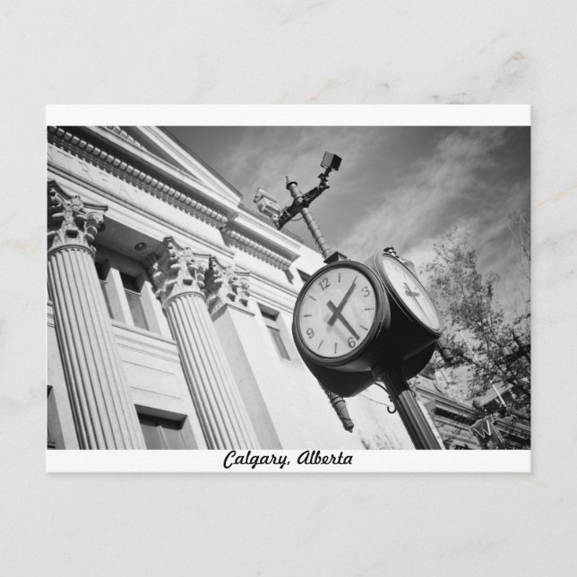 Cartão Postal Cartão-postal Calgary (Frente)