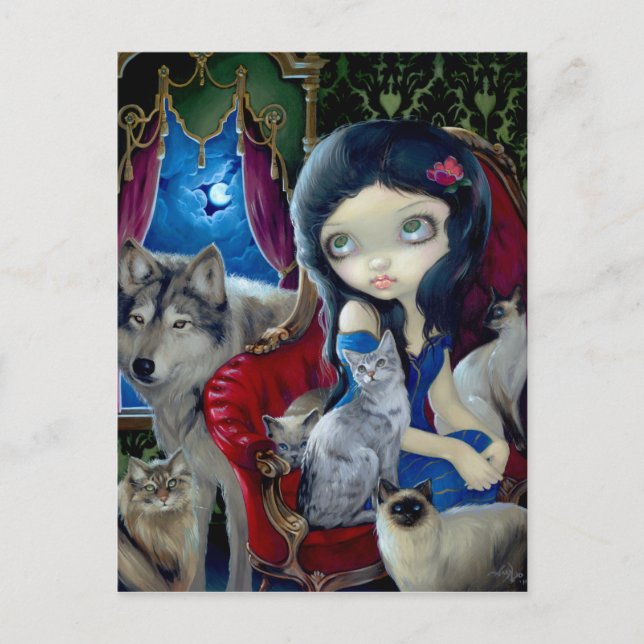 Cartão Postal Cartão-postal "Call of the Night" (Frente)