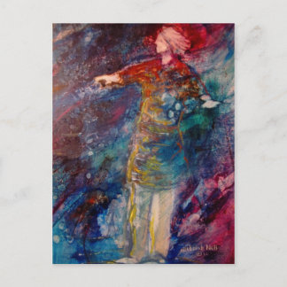 Cartão Postal Cartão-postal "Caminhando na Água"