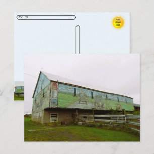 Cartão Postal Cartão-postal - Cartão-postal pintado