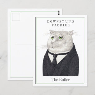 Cartão Postal Cartão-postal CAT BUTLER