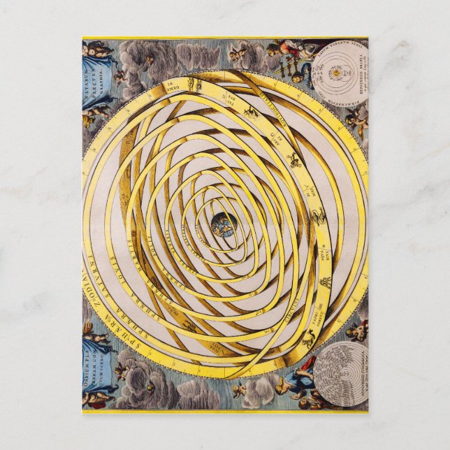 Cartão Postal Cartão-postal Celestial Andres Celarius (Frente)