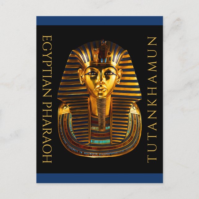 Cartão Postal Cartão-postal centenário de descoberta TUTANKHAMUN (Frente)
