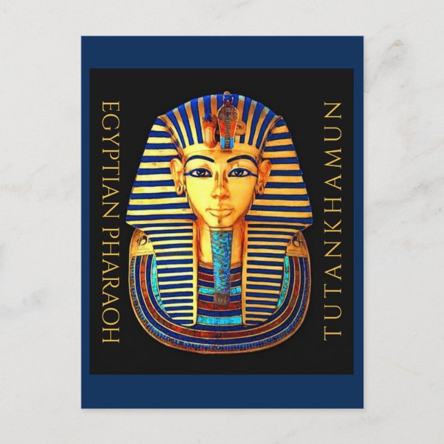 Cartão Postal Cartão-postal centenário de descoberta TUTANKHAMUN (Frente)