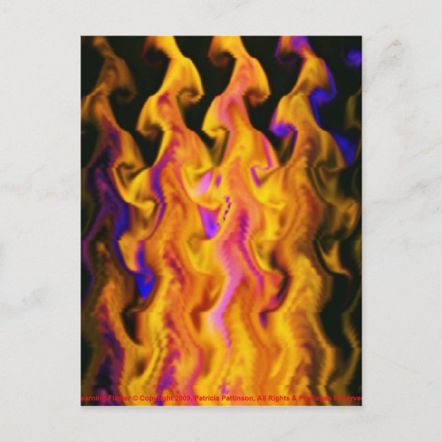 Cartão Postal Cartão-postal - Chama de Obtenção (Frente)