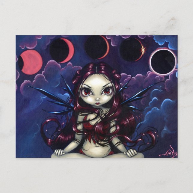 Cartão Postal Cartão-postal "Chamando o Eclipse" (Frente)