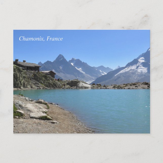 Cartão Postal Cartão-postal Chamonix Lac Blanc (Frente)