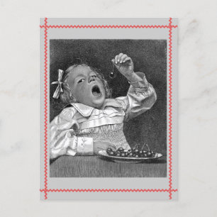 Cartão Postal Cartão-postal Cherry Guilt