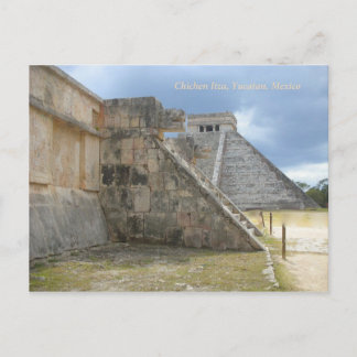 Cartão Postal Cartão-postal Chichen Itza Mayan Ruin México