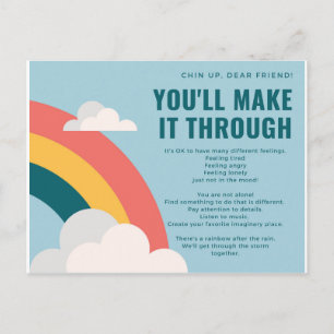 Cartão Postal Cartão-postal Chin-Up