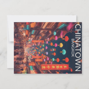 Cartão Postal Cartão-postal Chinatown Bangkok