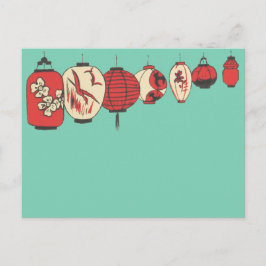 Cartão Postal Cartão-postal chinês tradicional para canalizadore