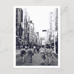 Cartão Postal Cartão-postal Chuo-dori Ginza Tokyo