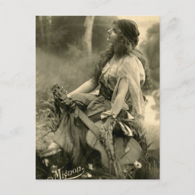 Cartão Postal Cartão-postal cigano vitoriano (Frente)