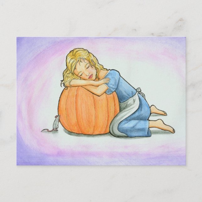 Cartão Postal Cartão-postal Cinderella Dreaming (Frente)