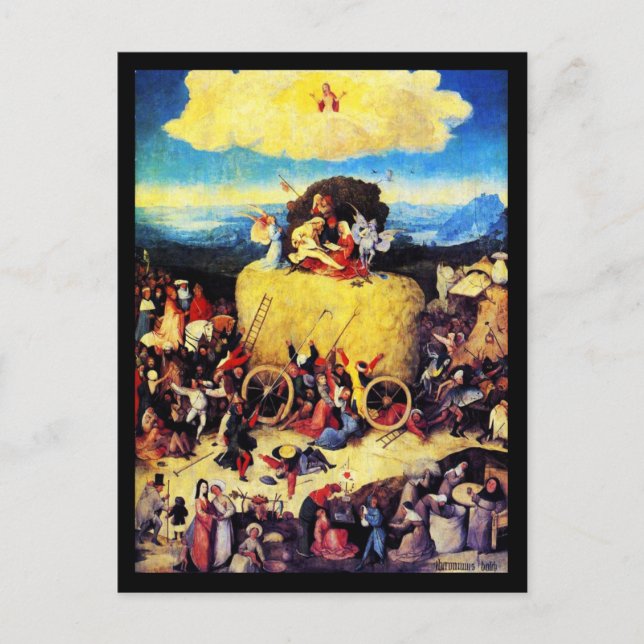 Cartão Postal Cartão-postal - Clássico Art-Bosch 12 (Frente)