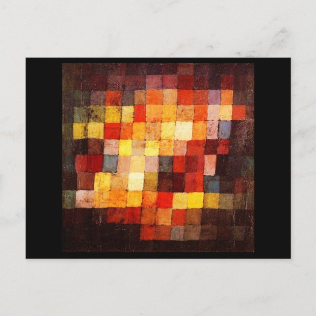 Cartão Postal Cartão-postal Clássico Art-Klee 6 (Frente)