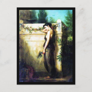 Cartão Postal Cartão-postal Clássico Art-Waterhouse 4