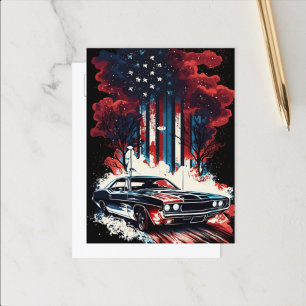 Cartão Postal Cartão-postal clássico de 4 de julho