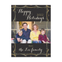 Cartão-postal clássico de férias