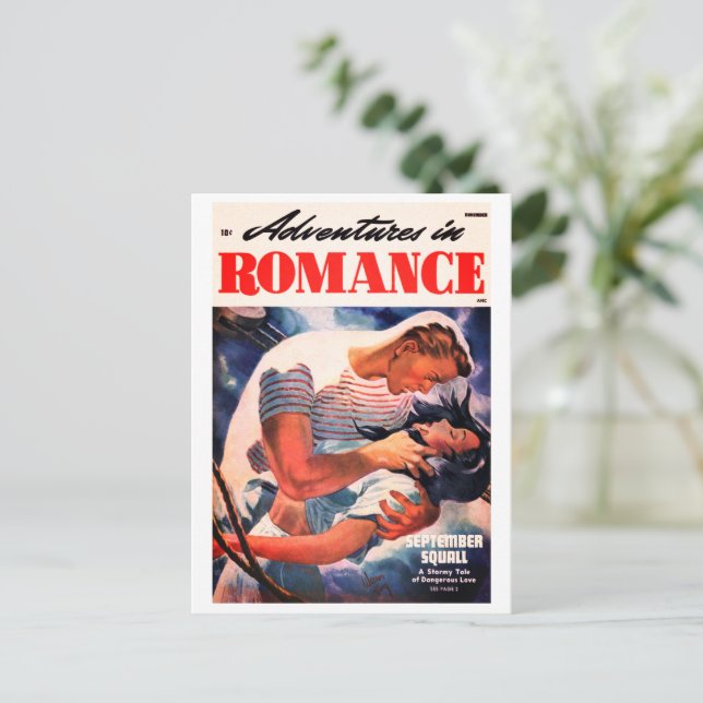 Cartão Postal Cartão-postal clássico em banda desenhada (Em pé/Frente)