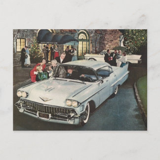 Cartão Postal Cartão-postal clássico para automóvel