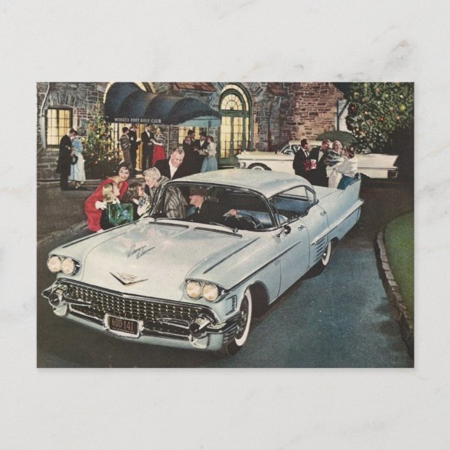 Cartão Postal Cartão-postal clássico para automóvel (Frente)