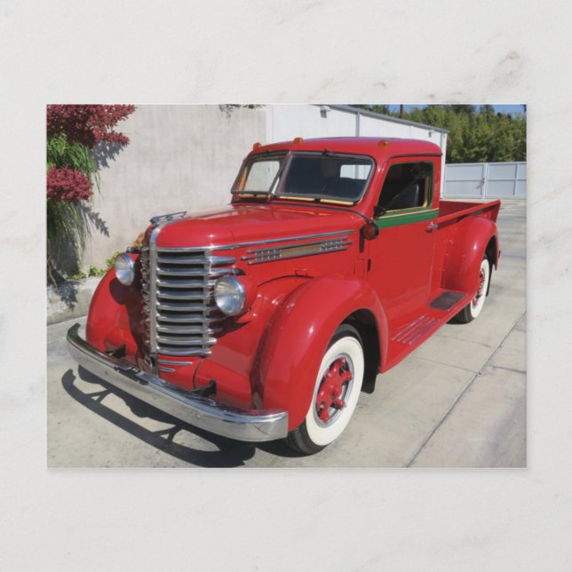 Cartão Postal Cartão-postal clássico para automóvel (Frente)