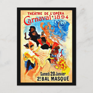 Cartão Postal Cartão-postal clássico/Vintage-Jules Chéret 14
