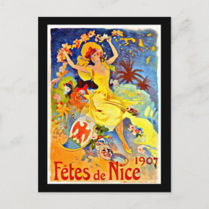 Cartão Postal Cartão-postal clássico/Vintage-Jules Chéret 32