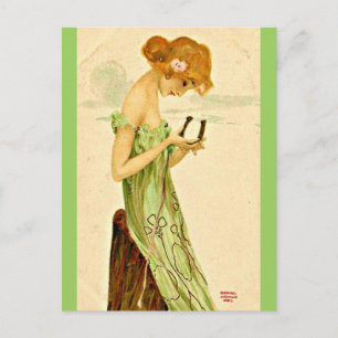 Cartão Postal Cartão-postal clássico/Vintage-Raphael Kirchner 