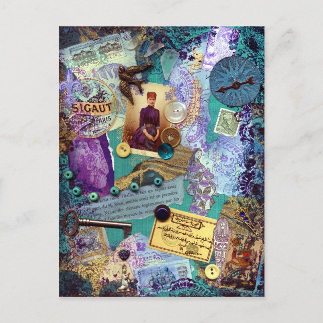 Cartão Postal Cartão-postal colidido - Souvenirs (Frente)