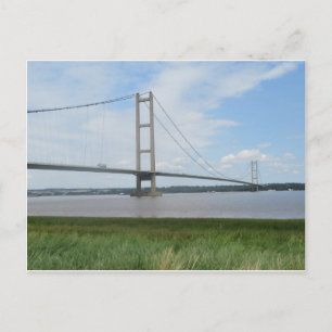 Cartão Postal Cartão-postal Colorido da Ponte Humber 2018