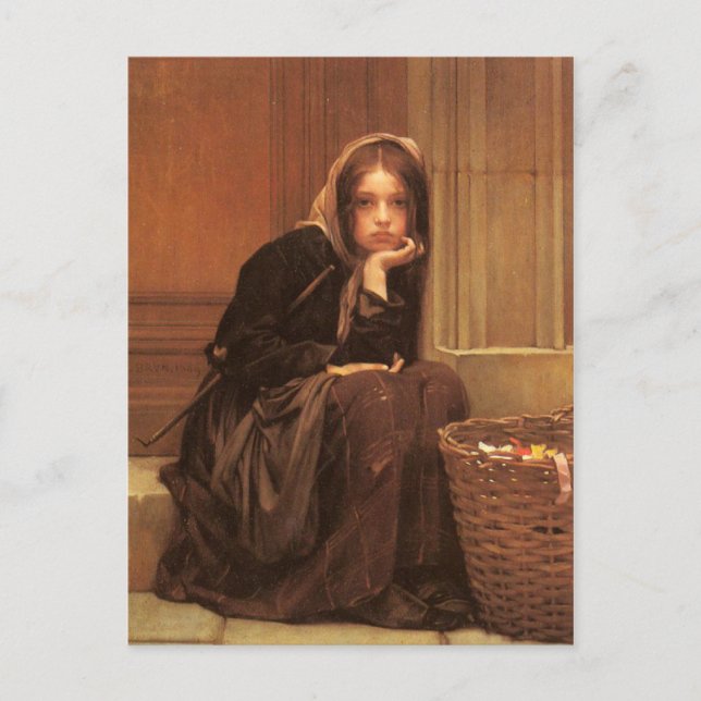 Cartão Postal Cartão-postal com a pintura Christen Brun (Frente)