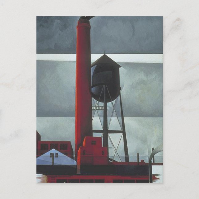 Cartão Postal Cartão-postal com a pintura de Charles Demuth (Frente)