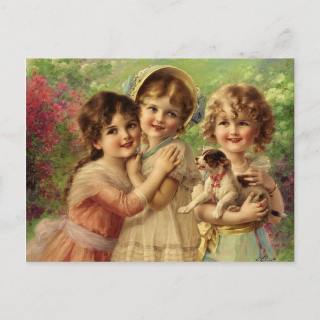 Cartão Postal Cartão-postal com a pintura Emile Vernon (Frente)