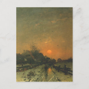 Cartão Postal Cartão-postal com a pintura Heinz Flockenhaus