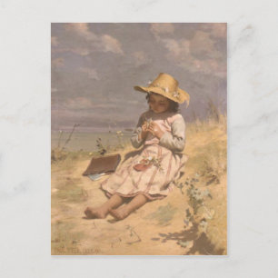 Cartão Postal Cartão-postal com a pintura Paul Peel