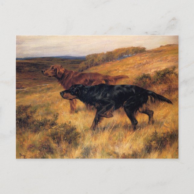 Cartão Postal Cartão-postal com a pintura Thomas Blink (Frente)