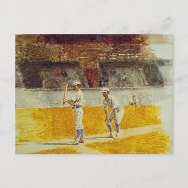 Cartão Postal Cartão-postal com a pintura Thomas Eakins (Frente)