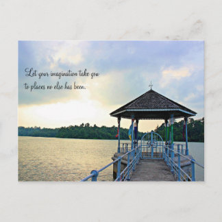 Cartão Postal Cartão-postal com Cotação