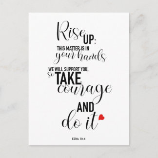 Cartão Postal Cartão-postal com Cotação "Aumentar" Versão Longa