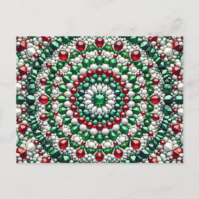 Cartão Postal Cartão-postal com Design de cores italianas (Frente)