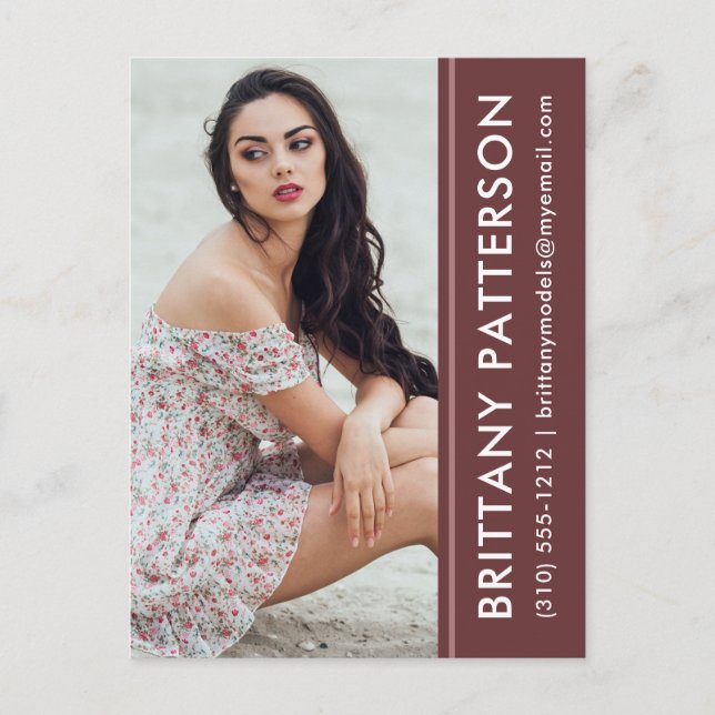 Cartão Postal Cartão-postal com faixa de ferrugem da placa Comp  (Frente)