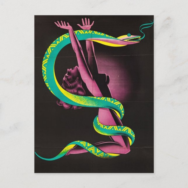 Cartão Postal Cartão-postal com gráfico de safra (Frente)