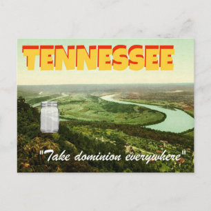 Cartão Postal Cartão-postal com o tema "Jar no Tennessee"